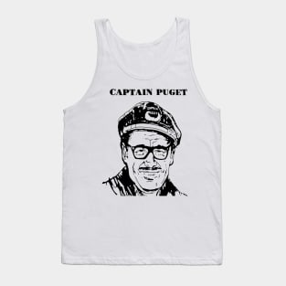 The Captain Puget Show Classic Vintage Seattle TV Tank Top